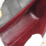 ★在庫処分★最終価格【6bb1589-k】シャネル ショルダーバッグ ミニマトラッセ チェーンショルダー ラムスキン ブラック ゴールド金具【中古】レディース