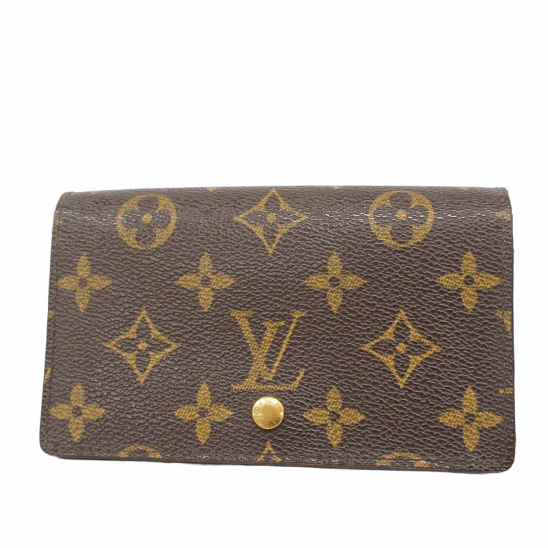 6bb1676】ルイヴィトン 財布 モノグラム ポルトモネビエトレゾール