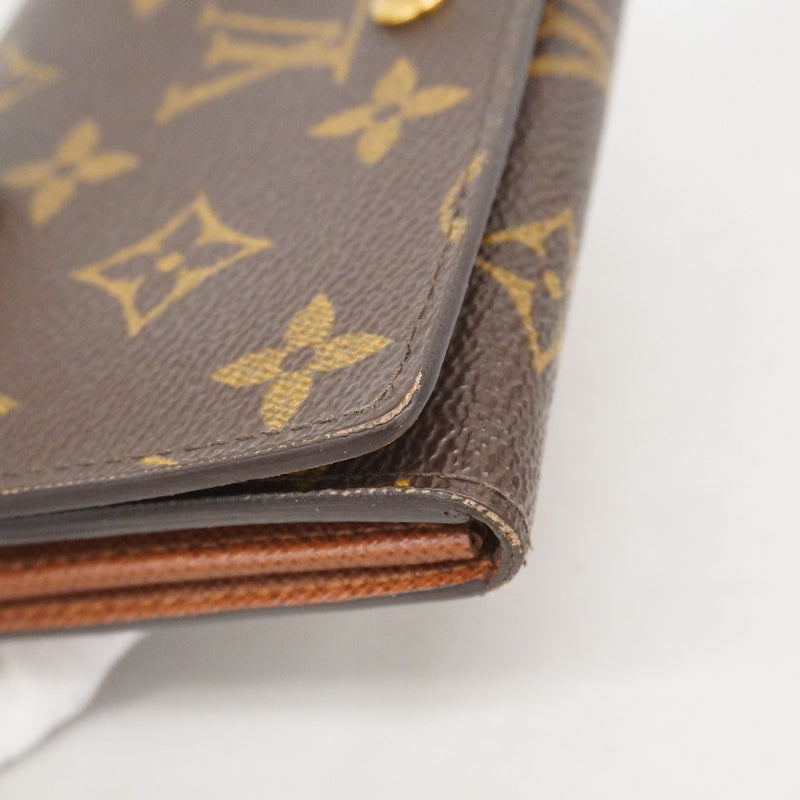 6bb1676】ルイヴィトン 財布 モノグラム ポルトモネビエトレゾール