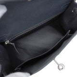 ★SALE【6bb1890-g】エルメス ハンドバッグ ケリー25 カザック エトワール ヴォーエプソン アルドワーズ/ブラック/ヴェールペパーミント シルバー金具 W刻印 2wayバッグ【中古】レディース