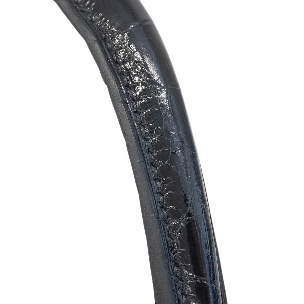 ★SALE【6bb1891-g】エルメス ハンドバッグ ケリー25 ニロティカス ブラック シルバー金具 W刻印 2wayバッグ【中古】レディース