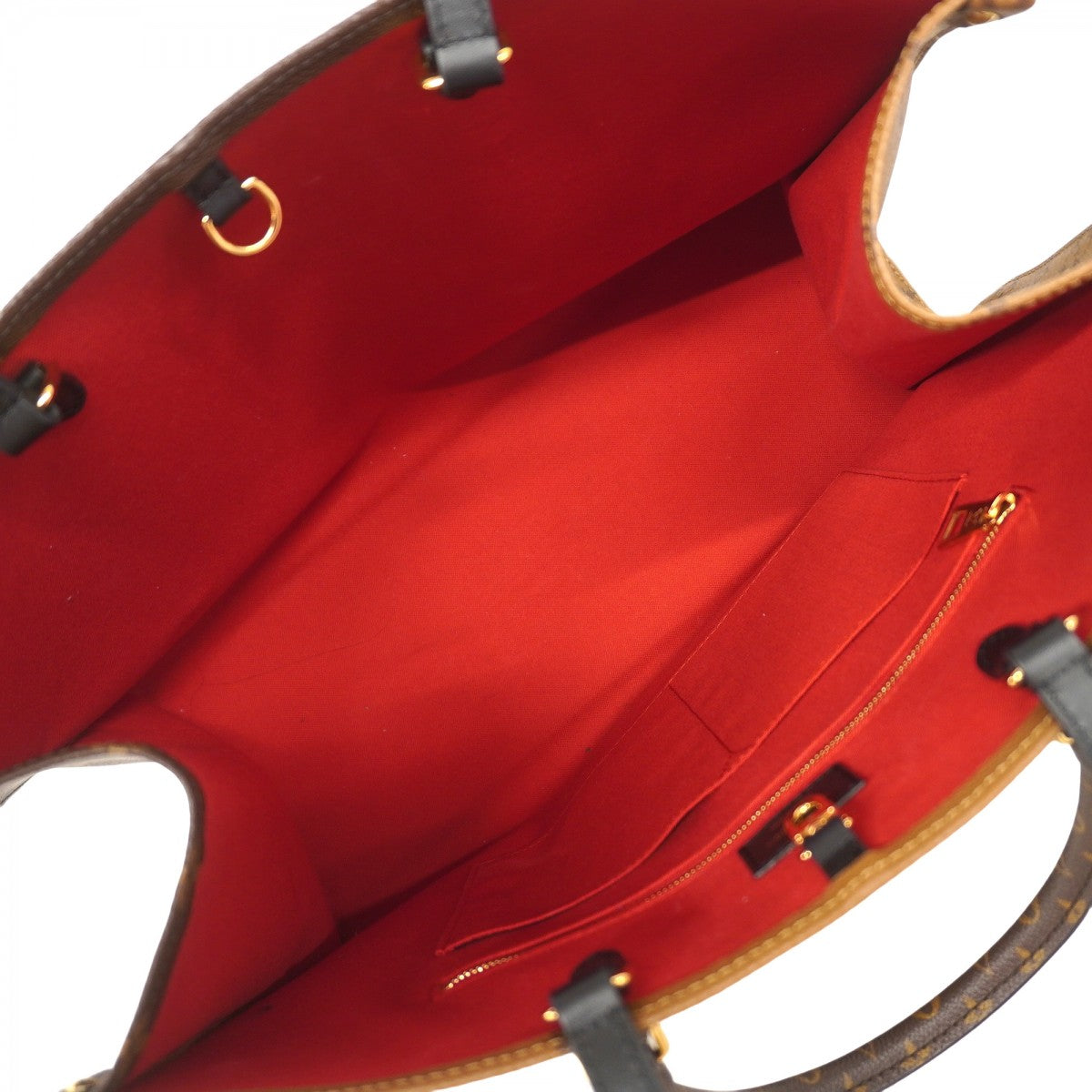 ★在庫処分★最終価格【6bb1918】ルイヴィトン トートバッグ モノグラム・ジャイアント リバース オンザゴーGM M45320 ブラウン 2wayバッグ【中古】レディース