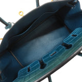 ★SALE【6bb1960-g】エルメス ハンドバッグ バーキン25 アリゲーターマット コルヴェール ゴールド金具 T刻印【中古】レディース