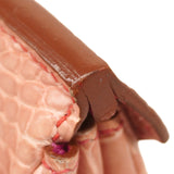 ★SALE【6bb1961-g】エルメス ハンドバッグ バーキン30ヴェルソ ポロサス フューシャピンク ローズショッキング シルバー金具 □M刻印【中古】レディース