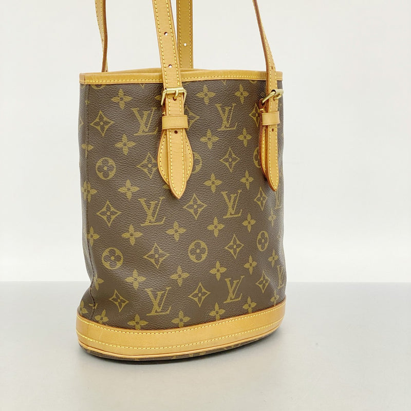 6bb1969】ルイヴィトン トートバッグ モノグラム バケットPM M42238