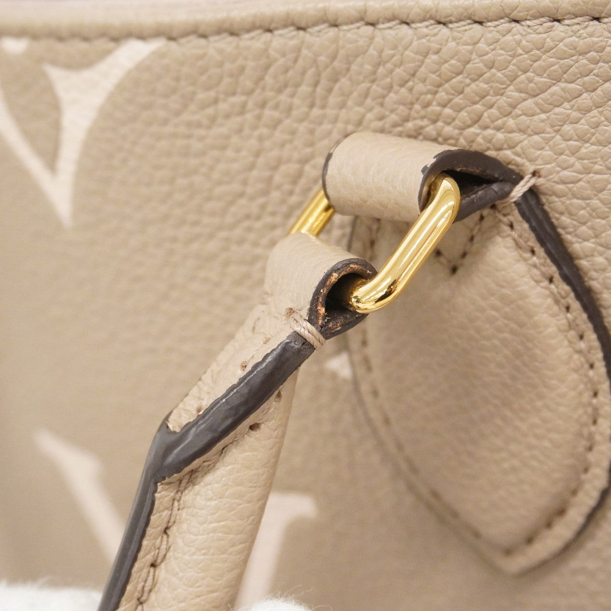 ★在庫処分★最終価格★SALE【6bb2164】ルイヴィトン ハンドバッグ モノグラム・アンプラント バイカラー オンザゴーPM M45779 トゥルトレール/クレーム 2wayバッグ【中古】レディース