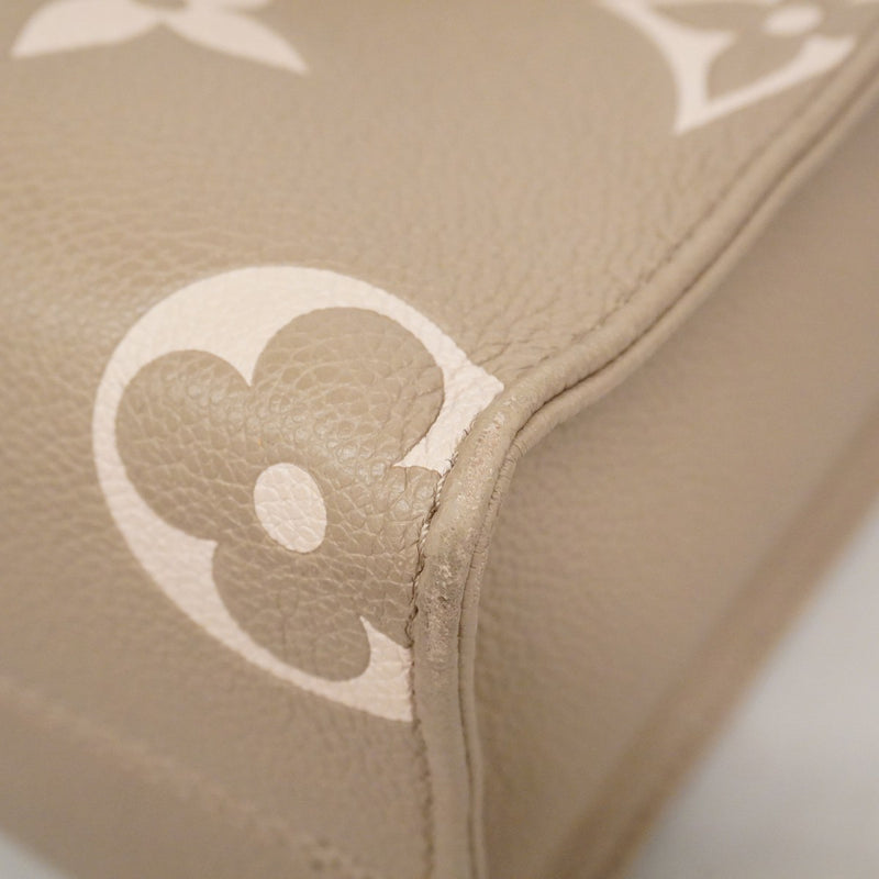 ★在庫処分★最終価格★SALE【6bb2164】ルイヴィトン ハンドバッグ モノグラム・アンプラント バイカラー オンザゴーPM M45779 トゥルトレール/クレーム 2wayバッグ【中古】レディース