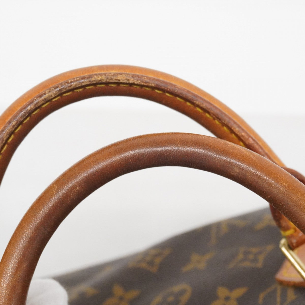 【6bb2182】ルイヴィトン ハンドバッグ モノグラム スピーディ35 M41107 ブラウン【中古】レディース