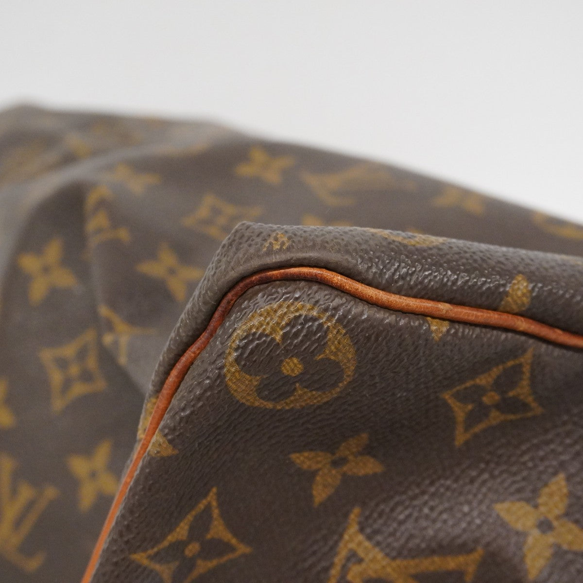 【6bb2182】ルイヴィトン ハンドバッグ モノグラム スピーディ35 M41107 ブラウン【中古】レディース