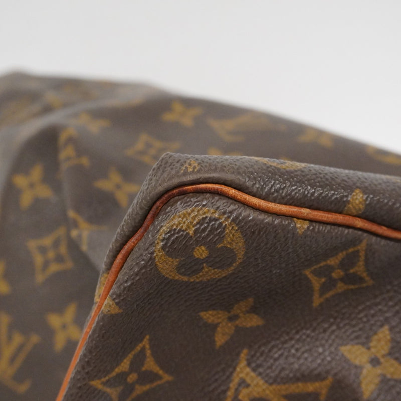 【6bb2182】ルイヴィトン ハンドバッグ モノグラム スピーディ35 M41107 ブラウン【中古】レディース