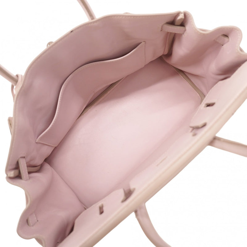 ★在庫処分★最終価格★SALE【6bb2224】エルメス ハンドバッグ バーキン30 スイフト ローズドラジェ シルバー金具 □K刻印【中古】レディース