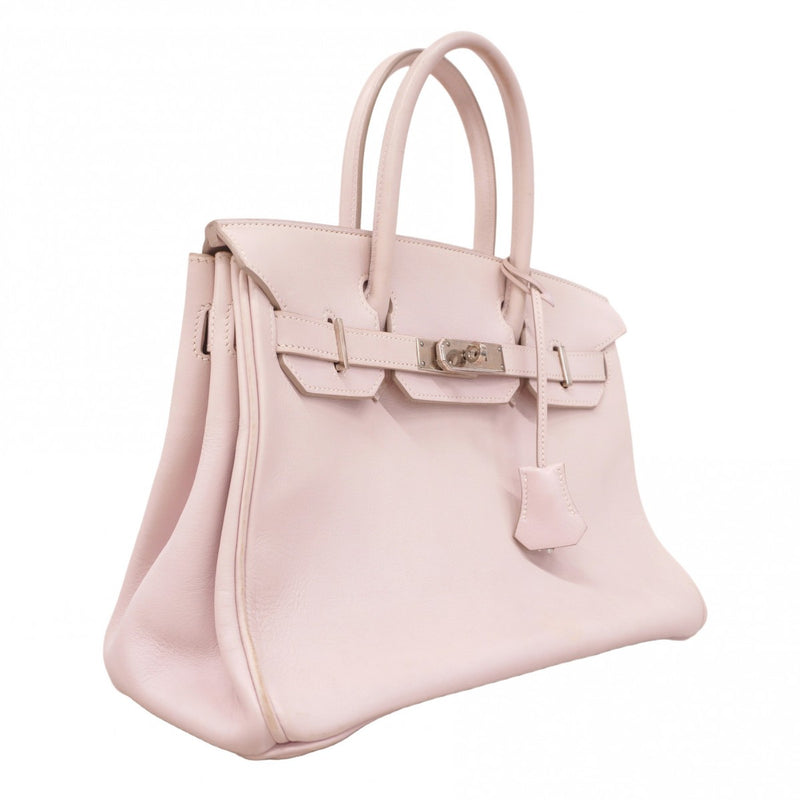 ★在庫処分★最終価格★SALE【6bb2224】エルメス ハンドバッグ バーキン30 スイフト ローズドラジェ シルバー金具 □K刻印【中古】レディース