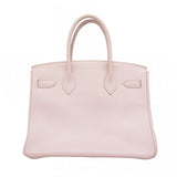 ★在庫処分★最終価格★SALE【6bb2224】エルメス ハンドバッグ バーキン30 スイフト ローズドラジェ シルバー金具 □K刻印【中古】レディース