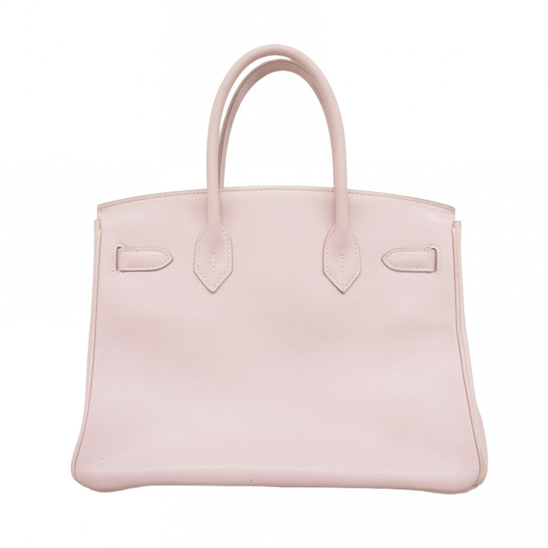 ★在庫処分★最終価格★SALE【6bb2224】エルメス ハンドバッグ バーキン30 スイフト ローズドラジェ シルバー金具 □K刻印【中古】レディース