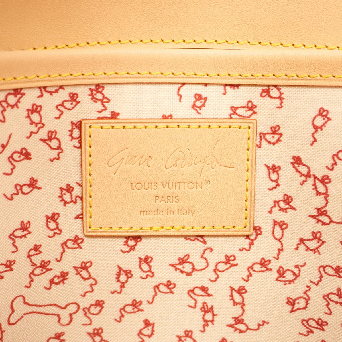 ★在庫処分★最終価格★SALE【6bb2236】ルイヴィトン トートバッグ モノグラム ミャオウグラム オンザゴーオーガナイザー M15136 ベージュ 2wayバッグ【中古】レディース