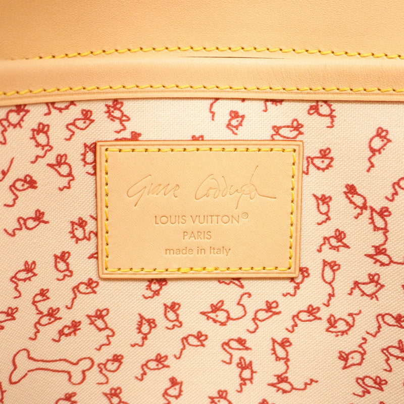 ★在庫処分★最終価格★SALE【6bb2236】ルイヴィトン トートバッグ モノグラム ミャオウグラム オンザゴーオーガナイザー M15136 ベージュ 2wayバッグ【中古】レディース