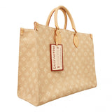 ★在庫処分★最終価格★SALE【6bb2236】ルイヴィトン トートバッグ モノグラム ミャオウグラム オンザゴーオーガナイザー M15136 ベージュ 2wayバッグ【中古】レディース