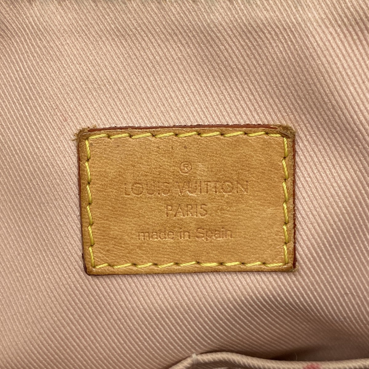 【6bb2308-k】ルイヴィトン ハンドバッグ ダミエ・アズール リミントン N40022 ホワイト ローズバレリーヌ【中古】レディース