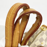 【6bb2308-k】ルイヴィトン ハンドバッグ ダミエ・アズール リミントン N40022 ホワイト ローズバレリーヌ【中古】レディース