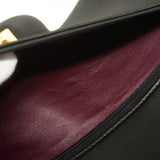 ★在庫処分★最終価格★SALE【6bb2358】シャネル ショルダーバッグ デカマトラッセ Wフラップ Wチェーン ラムスキン ブラック ゴールド金具【中古】レディース