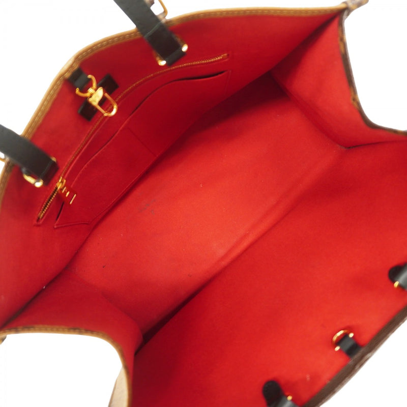 ★在庫処分★最終価格【6bb2546】ルイヴィトン トートバッグ モノグラム・ジャイアント リバース オンザゴーGM M45320 ブラウン 2wayバッグ【中古】レディース