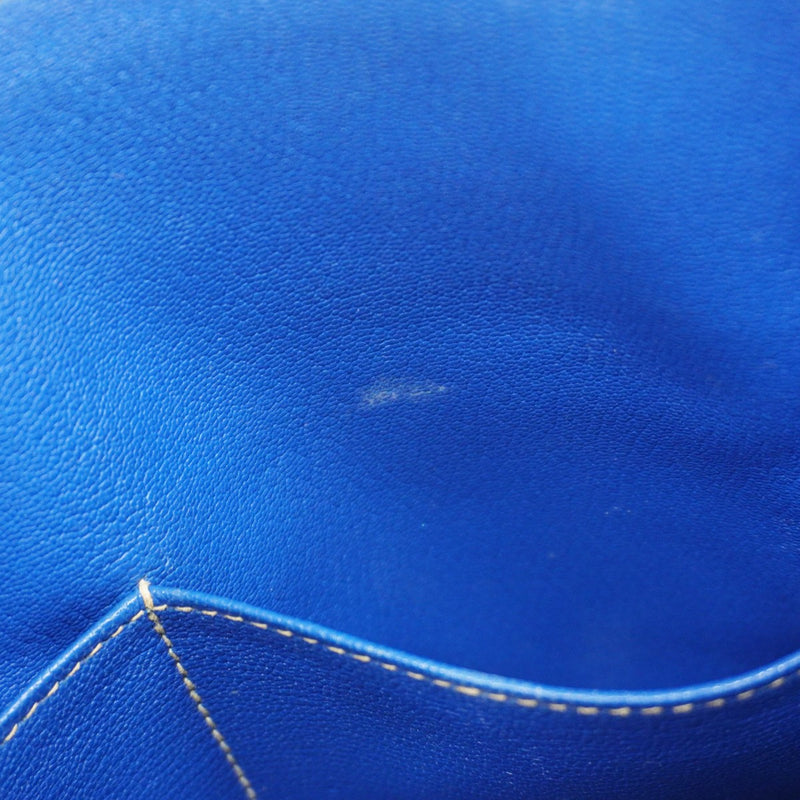 ★在庫処分★最終価格★SALE【6bb2676】エルメス ハンドバッグ ケリー28 キャンディ ヴォーエプソン ブルーエレクトリック/ブルーイズミール シルバー金具 □O刻印 2wayバッグ【中古】レディース