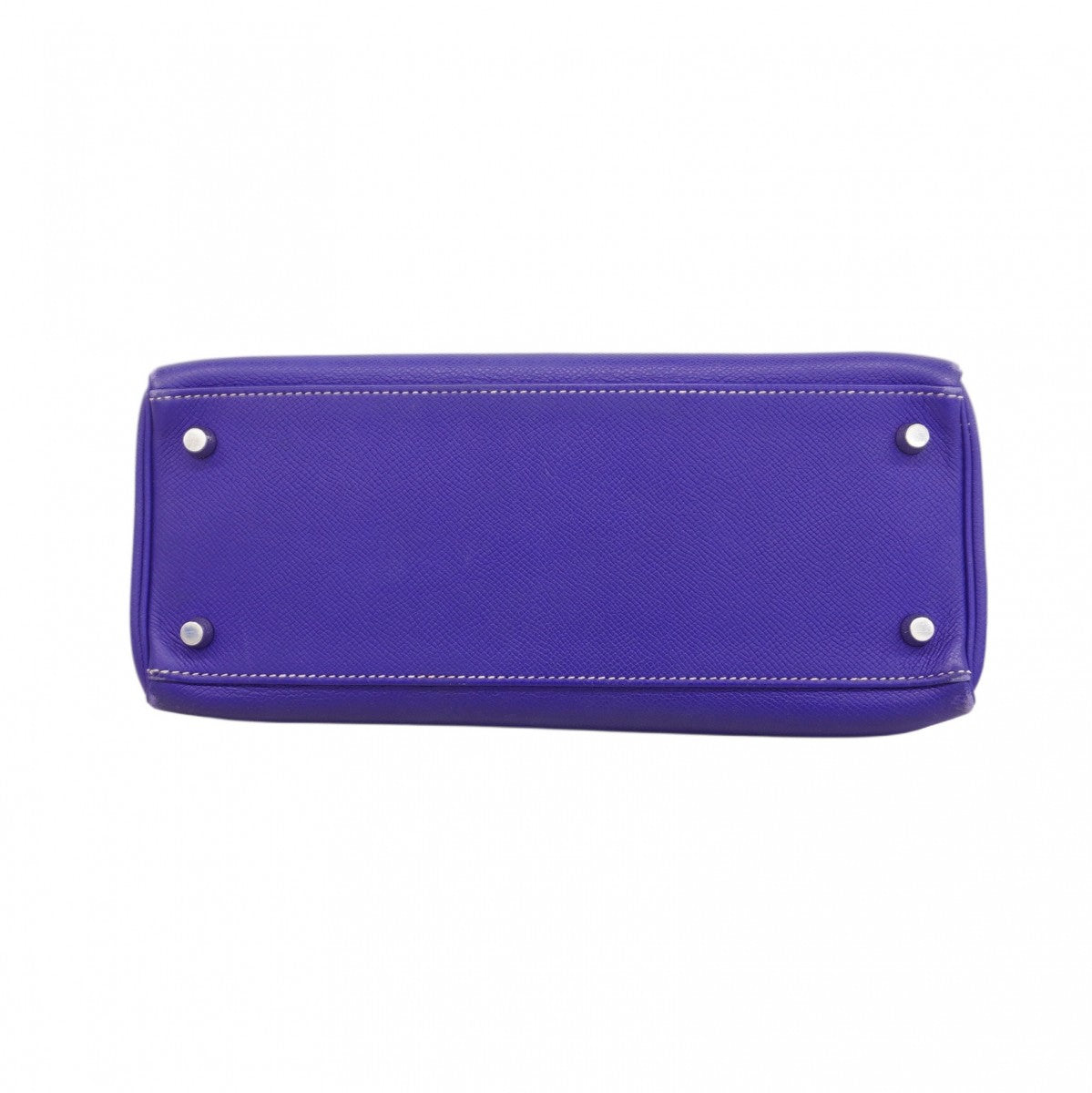 ★在庫処分★最終価格★SALE【6bb2676】エルメス ハンドバッグ ケリー28 キャンディ ヴォーエプソン ブルーエレクトリック/ブルーイズミール シルバー金具 □O刻印 2wayバッグ【中古】レディース