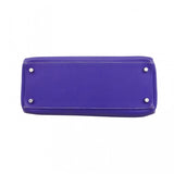 ★在庫処分★最終価格★SALE【6bb2676】エルメス ハンドバッグ ケリー28 キャンディ ヴォーエプソン ブルーエレクトリック/ブルーイズミール シルバー金具 □O刻印 2wayバッグ【中古】レディース