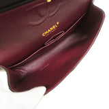 ★在庫処分★最終価格★SALE【6bb2699】シャネル ショルダーバッグ マトラッセ Wフラップ Wチェーン ラムスキン ブラック ゴールド金具【中古】レディース