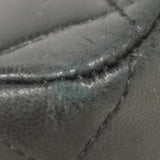 ★在庫処分★最終価格★SALE【6bb2699】シャネル ショルダーバッグ マトラッセ Wフラップ Wチェーン ラムスキン ブラック ゴールド金具【中古】レディース