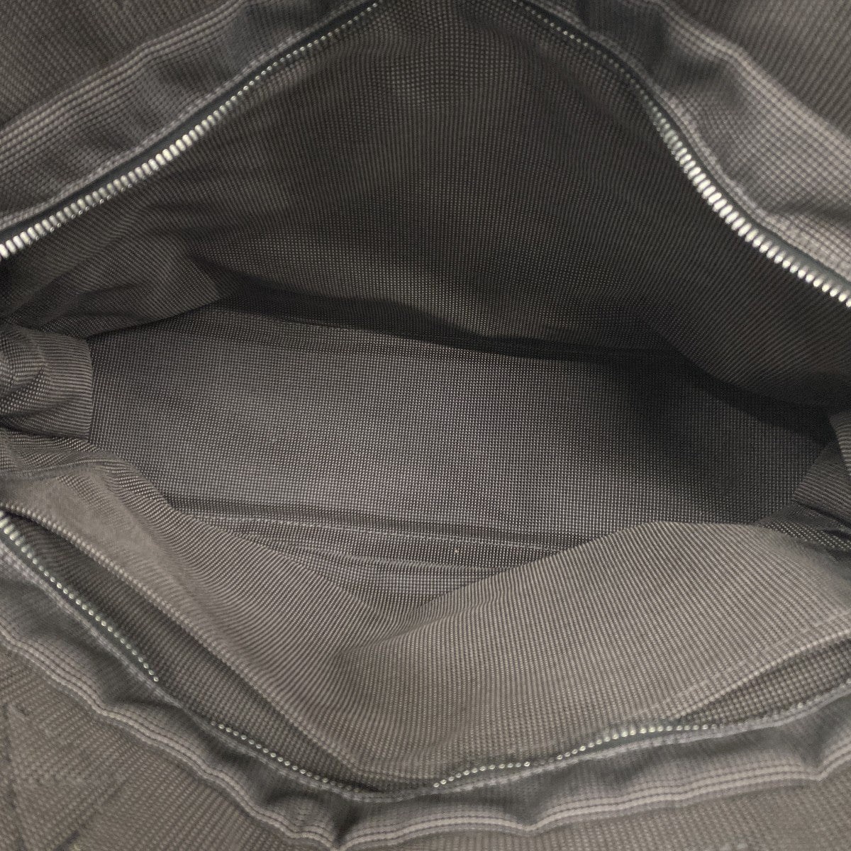 【6bb2701】エルメス トートバッグ エールラインMM キャンバス グレー シルバー金具【中古】メンズ レディース ユニセックス