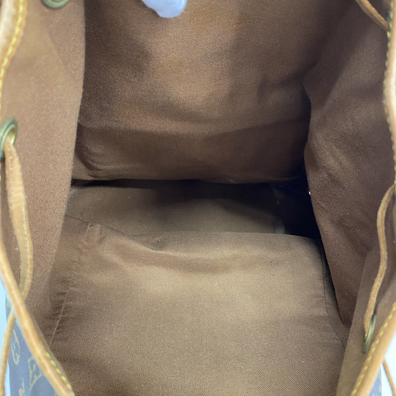 ★SALE【6bb2769】ルイヴィトン リュック・デイパック モノグラム モンスリGM M51135 ブラウン【中古】レディース