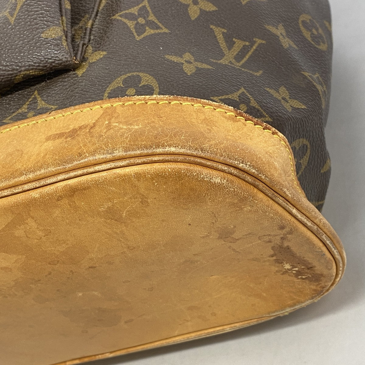 ★SALE【6bb2769】ルイヴィトン リュック・デイパック モノグラム モンスリGM M51135 ブラウン【中古】レディース