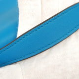 【6bb2891】エルメス ハンドバッグ ポシェットケリー スイフト ブルーザンジバル ゴールド金具 X刻印【中古】レディース