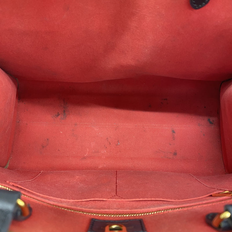 ★最終価格【6bb2926】ルイヴィトン トートバッグ モノグラム・ジャイアント/ リバース オンザゴーMM M45321 ブラウン 2wayバッグ【中古】レディース