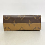 ★最終価格【6bb2926】ルイヴィトン トートバッグ モノグラム・ジャイアント/ リバース オンザゴーMM M45321 ブラウン 2wayバッグ【中古】レディース