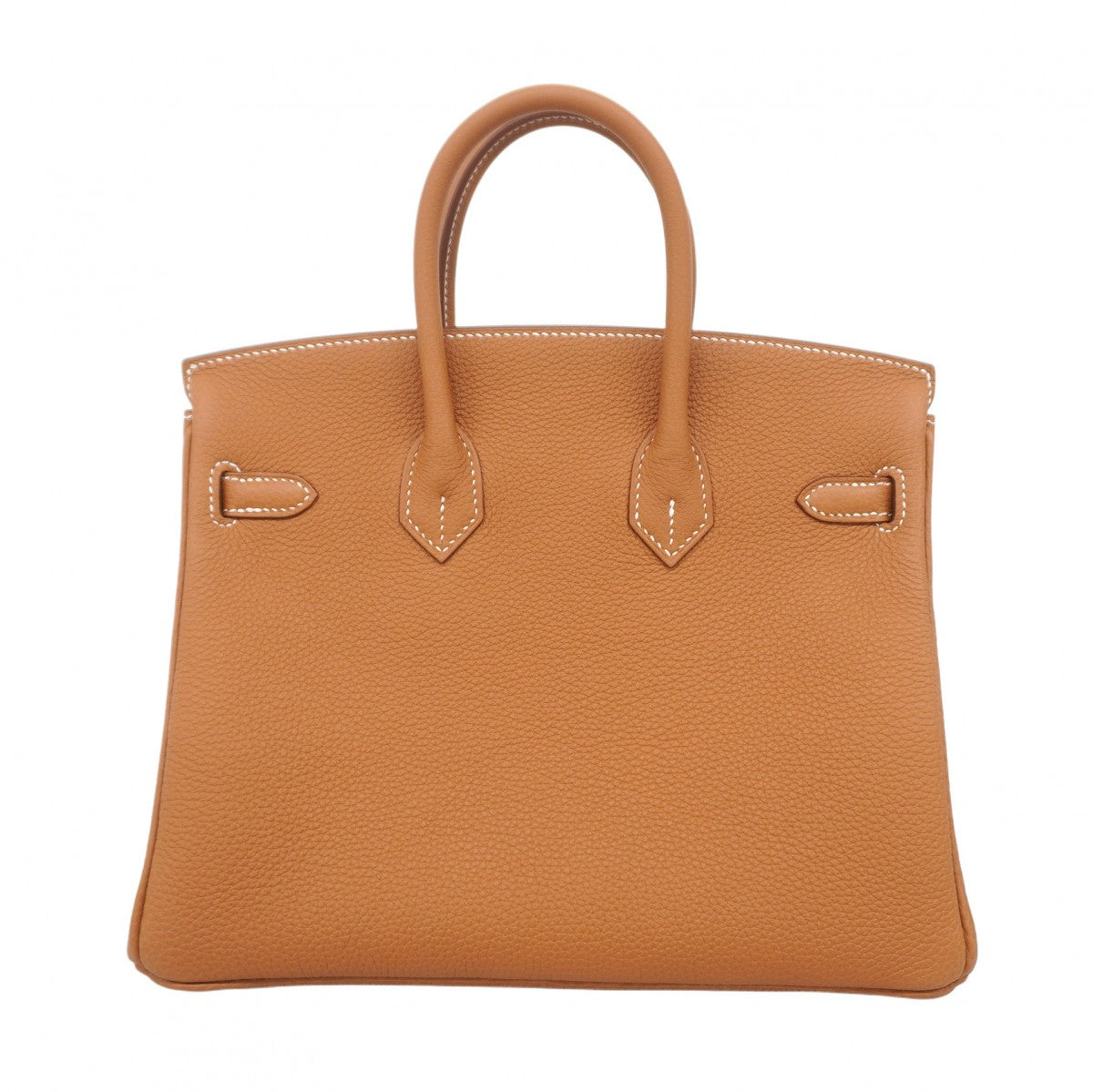 ★SALE【6bb2942-g】エルメス ハンドバッグ バーキン25 トゴ ゴールド シルバー金具 W刻印【中古】レディース