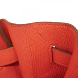 ★最終価格★SALE【6bb3007-h】エルメス ハンドバッグ バーキン35 トリヨンクレマンス ルージュピヴォワンヌ ゴールド金具 □P刻印【中古】レディース