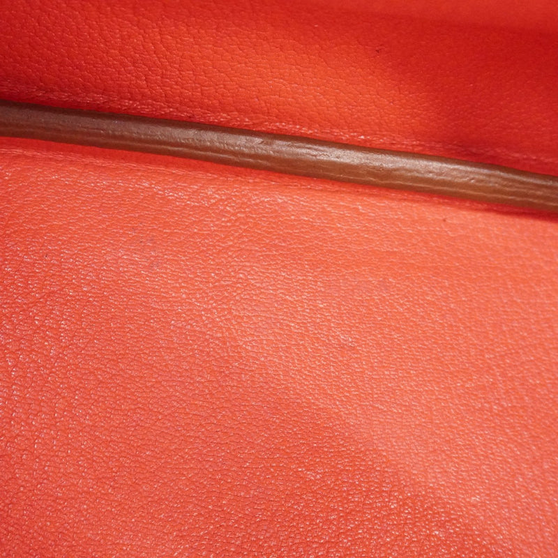 ★最終価格★SALE【6bb3007-h】エルメス ハンドバッグ バーキン35 トリヨンクレマンス ルージュピヴォワンヌ ゴールド金具 □P刻印【中古】レディース