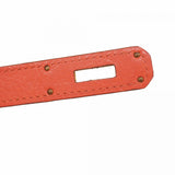 ★最終価格★SALE【6bb3007-h】エルメス ハンドバッグ バーキン35 トリヨンクレマンス ルージュピヴォワンヌ ゴールド金具 □P刻印【中古】レディース