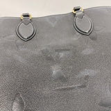 ★最終価格【6bc3129-h】ルイヴィトン トートバッグ モノグラム・アンプラント オンザゴーMM M45595 ノワール 2wayバッグ【中古】レディース