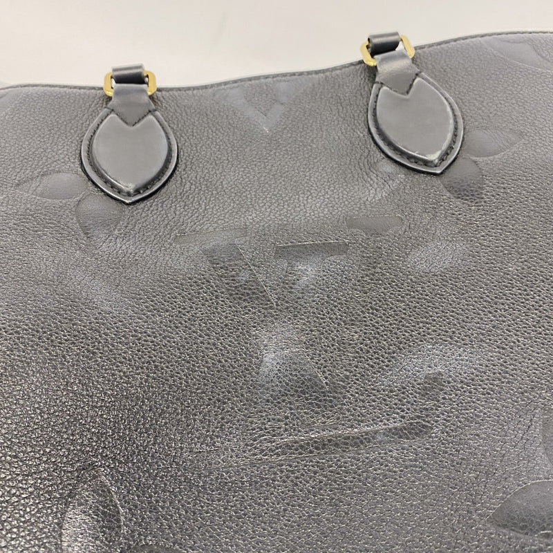 ★最終価格【6bc3129-h】ルイヴィトン トートバッグ モノグラム・アンプラント オンザゴーMM M45595 ノワール 2wayバッグ【中古】レディース