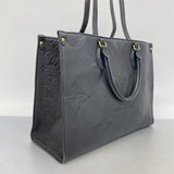 ★最終価格【6bc3129-h】ルイヴィトン トートバッグ モノグラム・アンプラント オンザゴーMM M45595 ノワール 2wayバッグ【中古】レディース