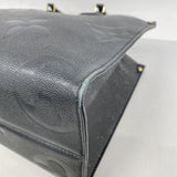 ★最終価格【6bc3129-h】ルイヴィトン トートバッグ モノグラム・アンプラント オンザゴーMM M45595 ノワール 2wayバッグ【中古】レディース