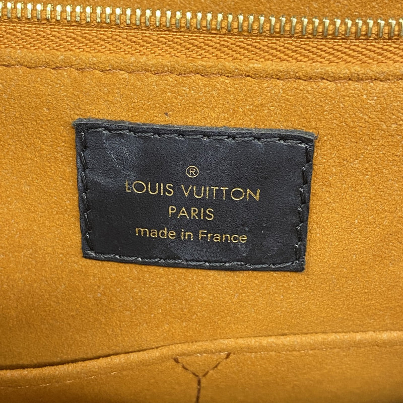 ★最終価格【6bc3129-h】ルイヴィトン トートバッグ モノグラム・アンプラント オンザゴーMM M45595 ノワール 2wayバッグ【中古】レディース