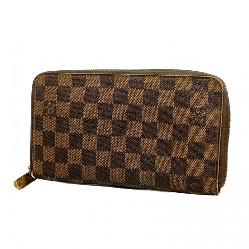 6bc3150-k】ルイヴィトン 長財布 ダミエ ジッピーオーガナイザー