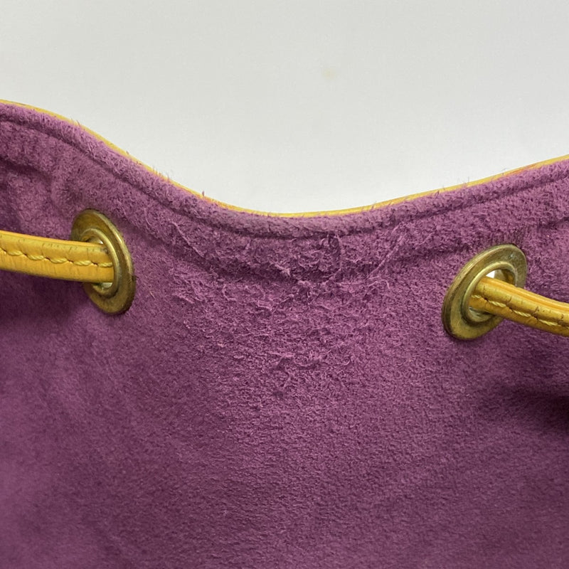 ★SALE【6bc3208-k】ルイヴィトン ショルダーバッグ エピ プチノエ M44109 ジョーヌ【中古】レディース