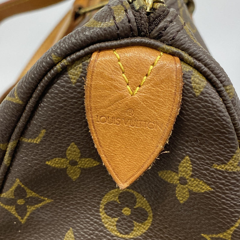 6bc3257】ルイヴィトン ボストンバッグ モノグラム フラネリー50