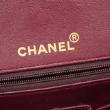 ★最終価格★SALE【6bc3277】シャネル ショルダーバッグ マトラッセ Wフラップ Wチェーン ラムスキン ブラック ゴールド金具【中古】レディース