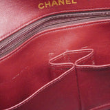 ★最終価格★SALE【6bc3277】シャネル ショルダーバッグ マトラッセ Wフラップ Wチェーン ラムスキン ブラック ゴールド金具【中古】レディース